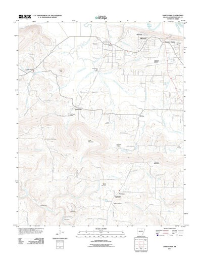 Jamestown, AR (2011, 24000-Scale) Preview 1