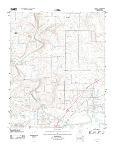 Judsonia, AR (2011, 24000-Scale) Preview 1