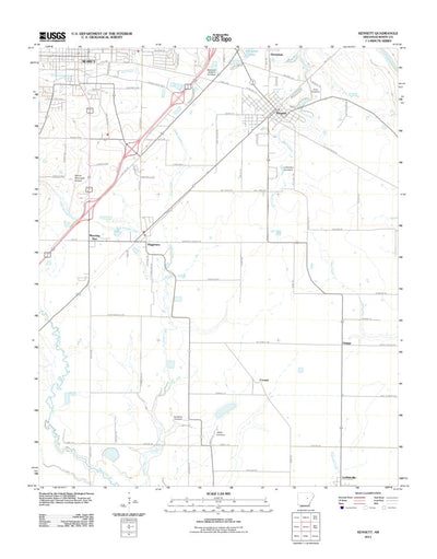 Kensett, AR (2011, 24000-Scale) Preview 1