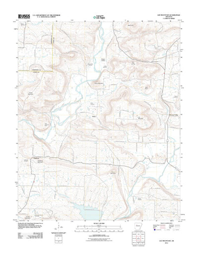 Lee Mountain, AR (2011, 24000-Scale) Preview 1