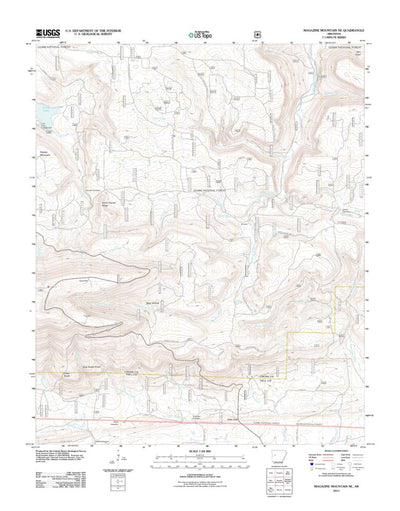 Magazine Mountain NE, AR (2011, 24000-Scale) Preview 1