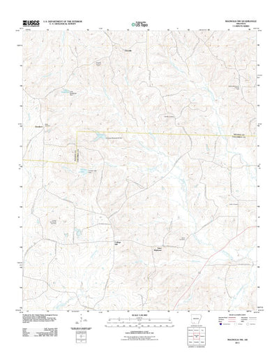 Magnolia NW, AR (2011, 24000-Scale) Preview 1