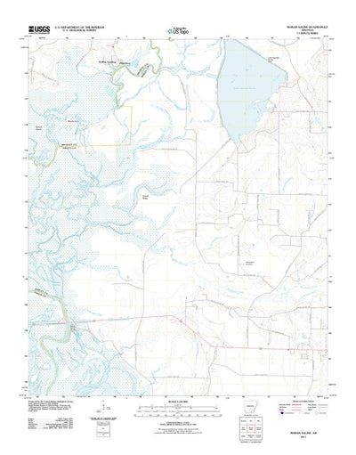 Marais Saline, AR (2011, 24000-Scale) Preview 1