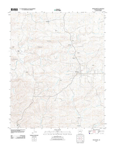 Melbourne, AR (2011, 24000-Scale) Preview 1