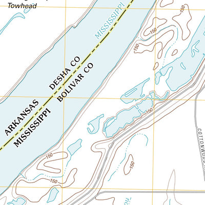 Montgomery Island, AR-MS (2011, 24000-Scale) Preview 3
