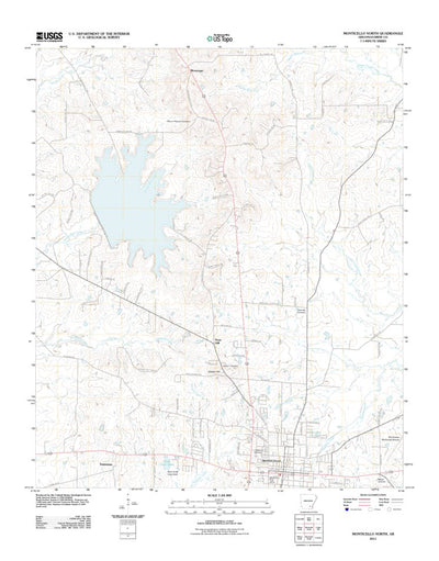 Monticello North, AR (2011, 24000-Scale) Preview 1