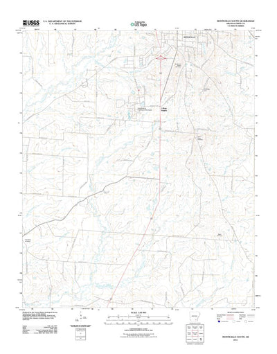 Monticello South, AR (2011, 24000-Scale) Preview 1