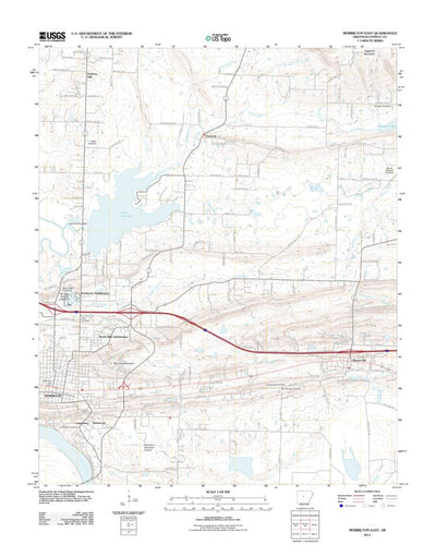Morrilton East, AR (2011, 24000-Scale) Preview 1