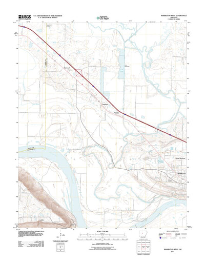 Morrilton West, AR (2011, 24000-Scale) Preview 1