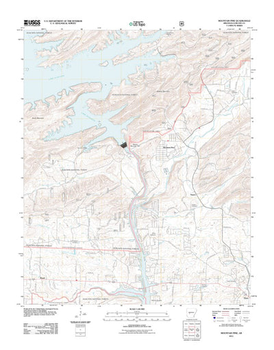 Mountain Pine, AR (2011, 24000-Scale) Preview 1