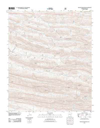Nichols Mountain, AR (2011, 24000-Scale) Preview 1