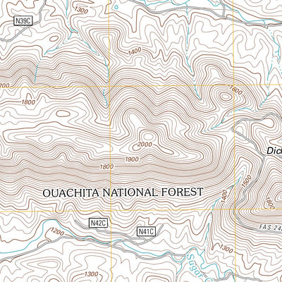 Nichols Mountain, AR (2011, 24000-Scale) Preview 2