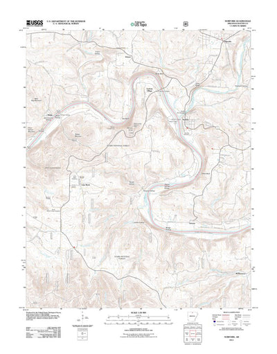 Norfork, AR (2011, 24000-Scale) Preview 1