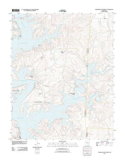Norfork Dam North, AR (2011, 24000-Scale) Preview 1