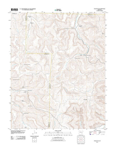 Osage SW, AR (2011, 24000-Scale) Preview 1