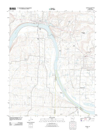 Ozark, AR (2011, 24000-Scale) Preview 1