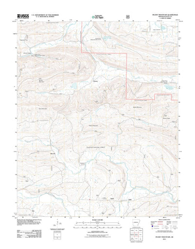 Peanut Mountain, AR (2011, 24000-Scale) Preview 1