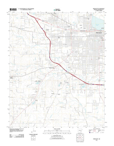 Pine Bluff, AR (2011, 24000-Scale) Preview 1