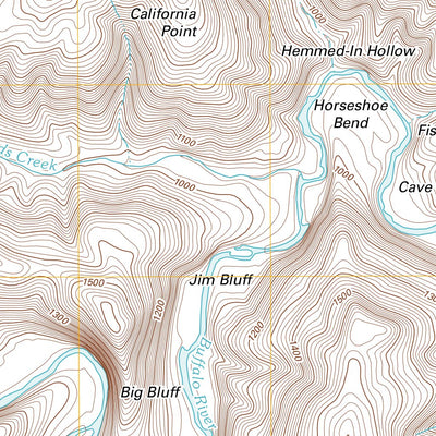 Ponca, AR (2011, 24000-Scale) Preview 2