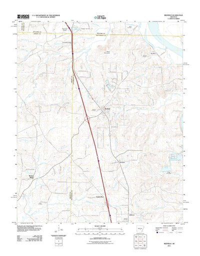 Redfield, AR (2011, 24000-Scale) Preview 1