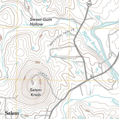 Salem Knob, AR-MO (2011, 24000-Scale) Preview 3