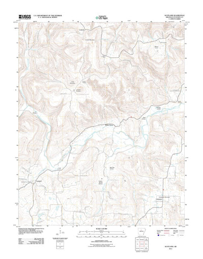 Scotland, AR (2011, 24000-Scale) Preview 1