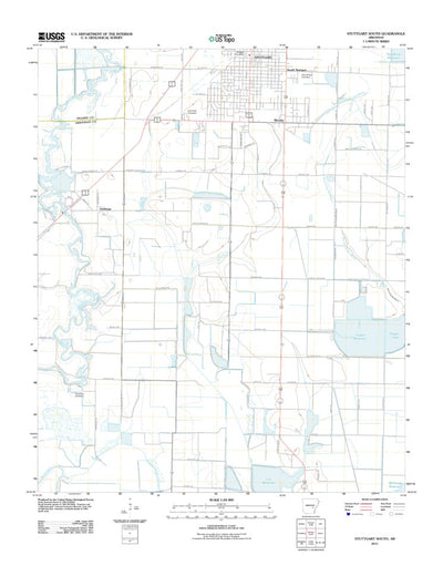 Stuttgart South, AR (2011, 24000-Scale) Preview 1