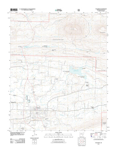 Waldron, AR (2011, 24000-Scale) Preview 1
