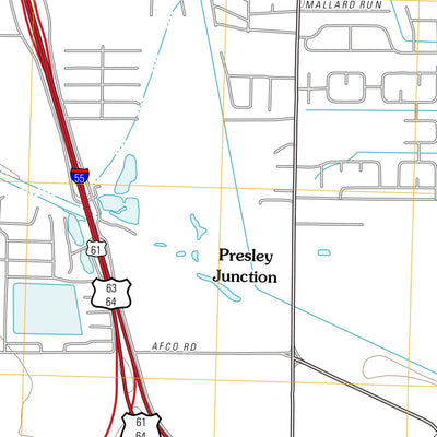 West Memphis, AR-TN (2011, 24000-Scale) Preview 2