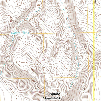 Aguila Mountains NE, AZ (2011, 24000-Scale) Preview 3
