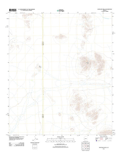 Antelope Hills, AZ (2011, 24000-Scale) Preview 1