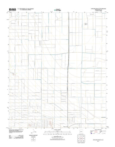 Antelope Peak NE, AZ (2011, 24000-Scale) Preview 1