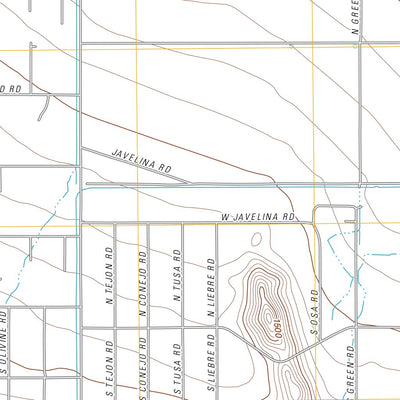 Antelope Peak NE, AZ (2011, 24000-Scale) Preview 3