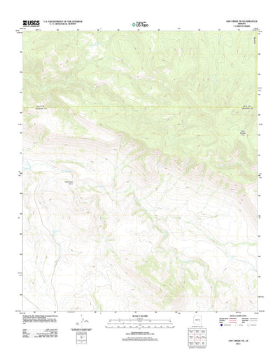 Ash Creek NE, AZ (2011, 24000-Scale) Preview 1