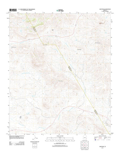 Ash Peak, AZ (2011, 24000-Scale) Preview 1