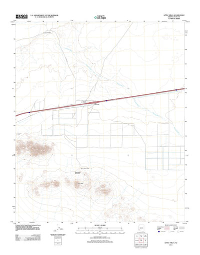 Aztec Hills, AZ (2011, 24000-Scale) Preview 1