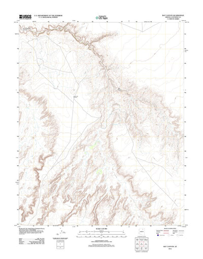 Bat Canyon, AZ (2011, 24000-Scale) Preview 1