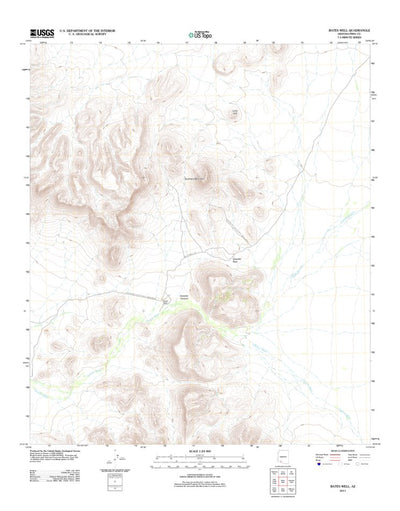 Bates Well, AZ (2011, 24000-Scale) Preview 1
