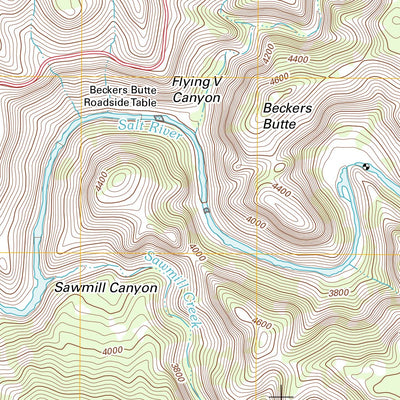 Beckers Butte, AZ (2011, 24000-Scale) Preview 3