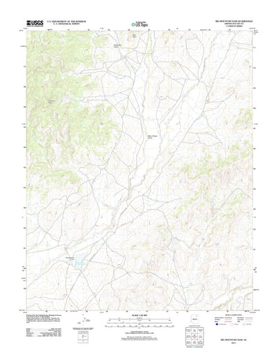 Big Mountain Dam, AZ (2011, 24000-Scale) Preview 1