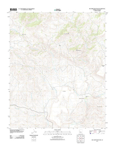 Big Shipp Mountain, AZ (2011, 24000-Scale) Preview 1