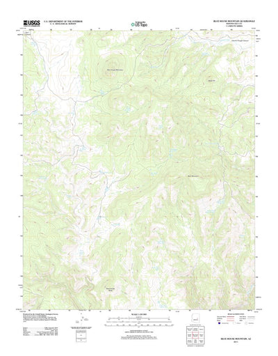Blue House Mountain, AZ (2011, 24000-Scale) Preview 1