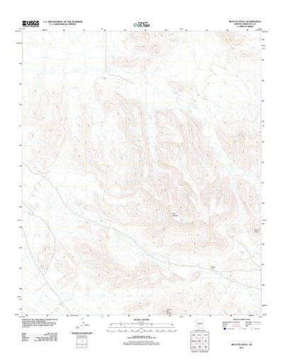 Blue Plateau, AZ (2011, 24000-Scale) Preview 1