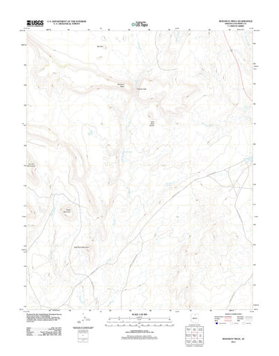 Bodaway Mesa, AZ (2011, 24000-Scale) Preview 1