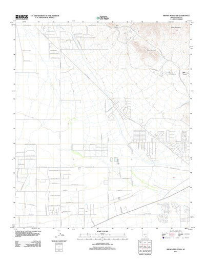 Brown Mountain, AZ (2011, 24000-Scale) Preview 1