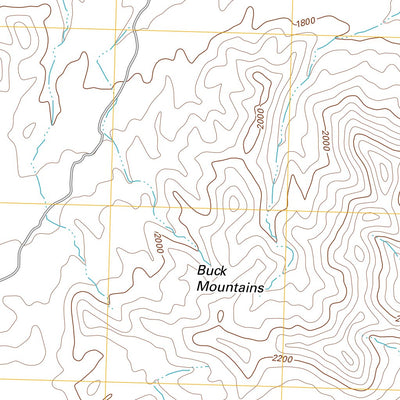 Buck Mountains, AZ (2011, 24000-Scale) Preview 3