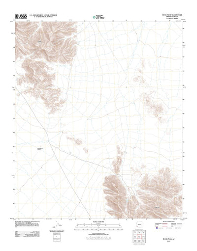 Buck Peak, AZ (2011, 24000-Scale) Preview 1
