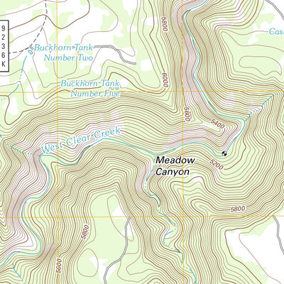 Buckhorn Mountain, AZ (2011, 24000-Scale) Preview 3