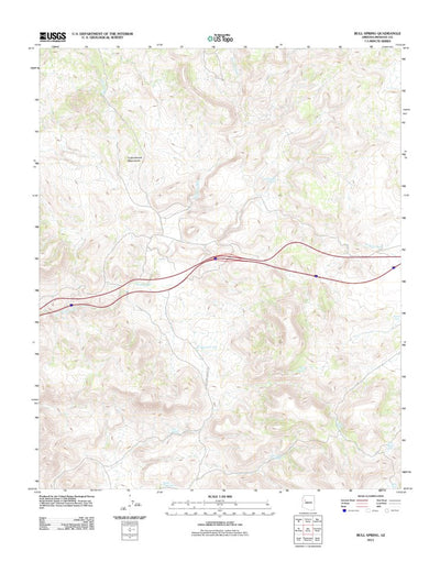 Bull Spring, AZ (2011, 24000-Scale) Preview 1