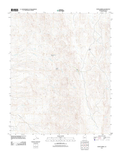 Burns Spring, AZ (2011, 24000-Scale) Preview 1